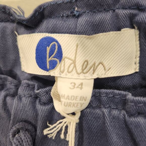 Boden Mens Drawstring Chino Cargo Style Shorts Beach Lounge Casual - Size 34 - Picture 5 of 6